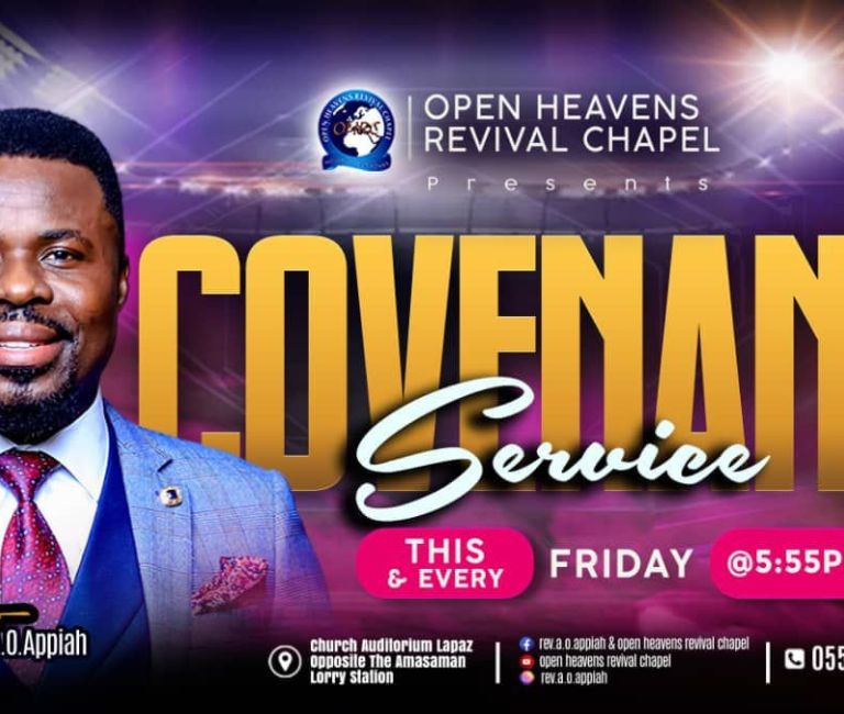 Friday Convenant Service