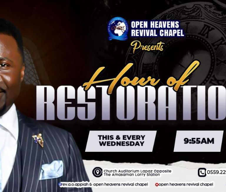 Wednesday Hour of Restoration